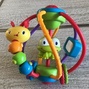 bright starts clack and slide activity ball